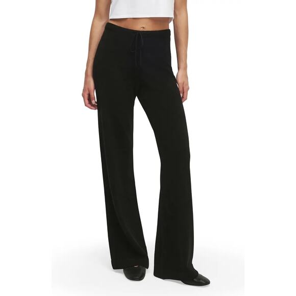 Favorite Daughter Pants - Favorite Daughter Pants Women's Sz M Black Trousers Flare Leg Classic Minimalist